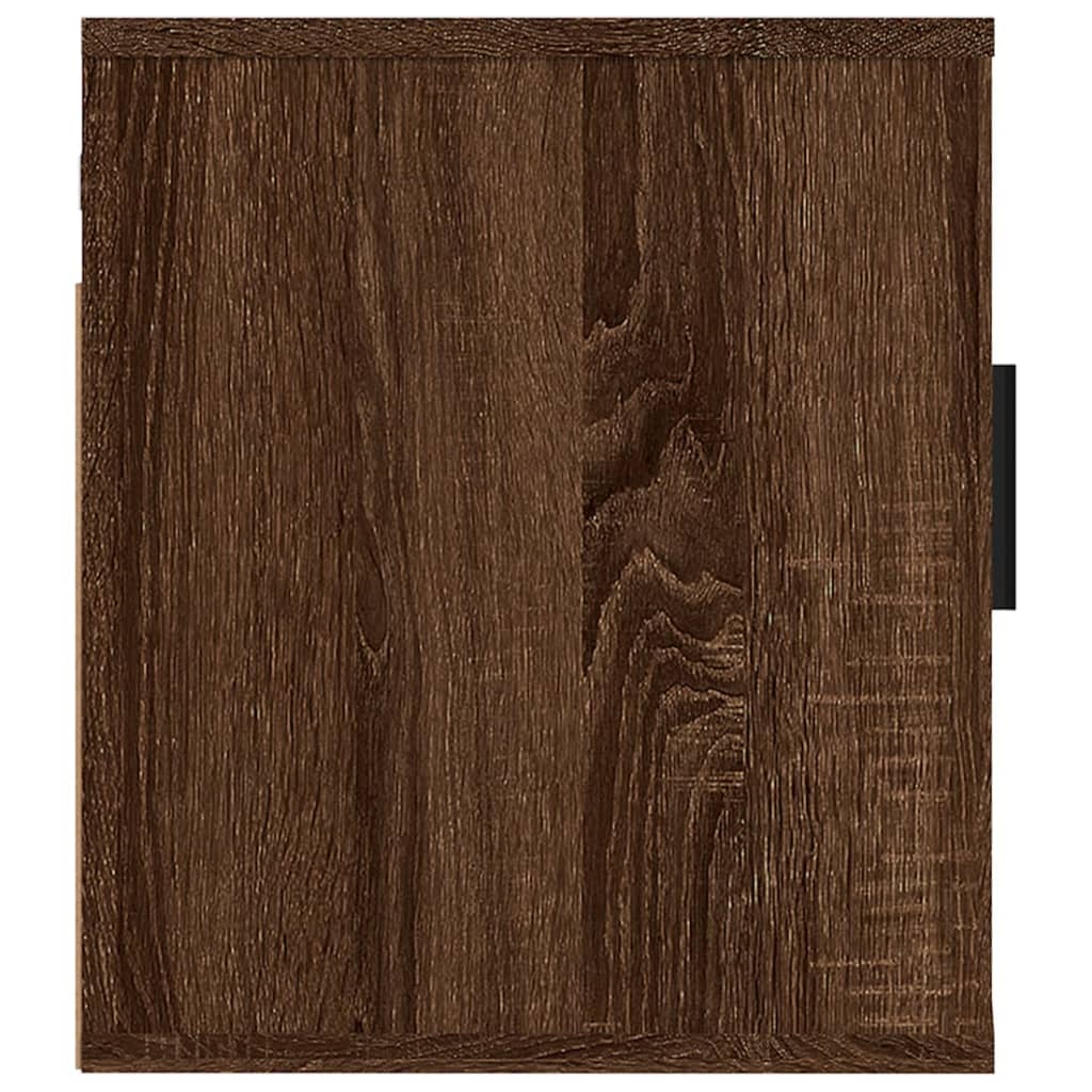 vidaXL Wall Mounted TV Cabinet Brown Oak 40x34,5x40 cm