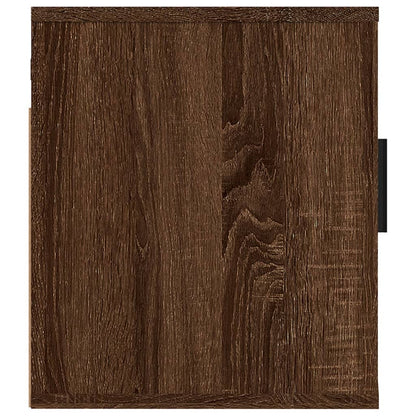 vidaXL Wall Mounted TV Cabinet Brown Oak 40x34,5x40 cm