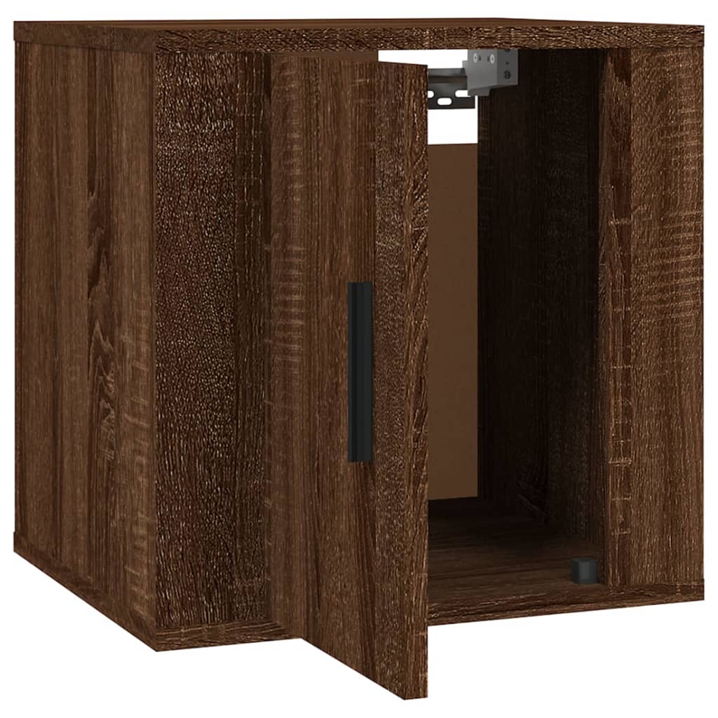 vidaXL Wall Mounted TV Cabinet Brown Oak 40x34,5x40 cm