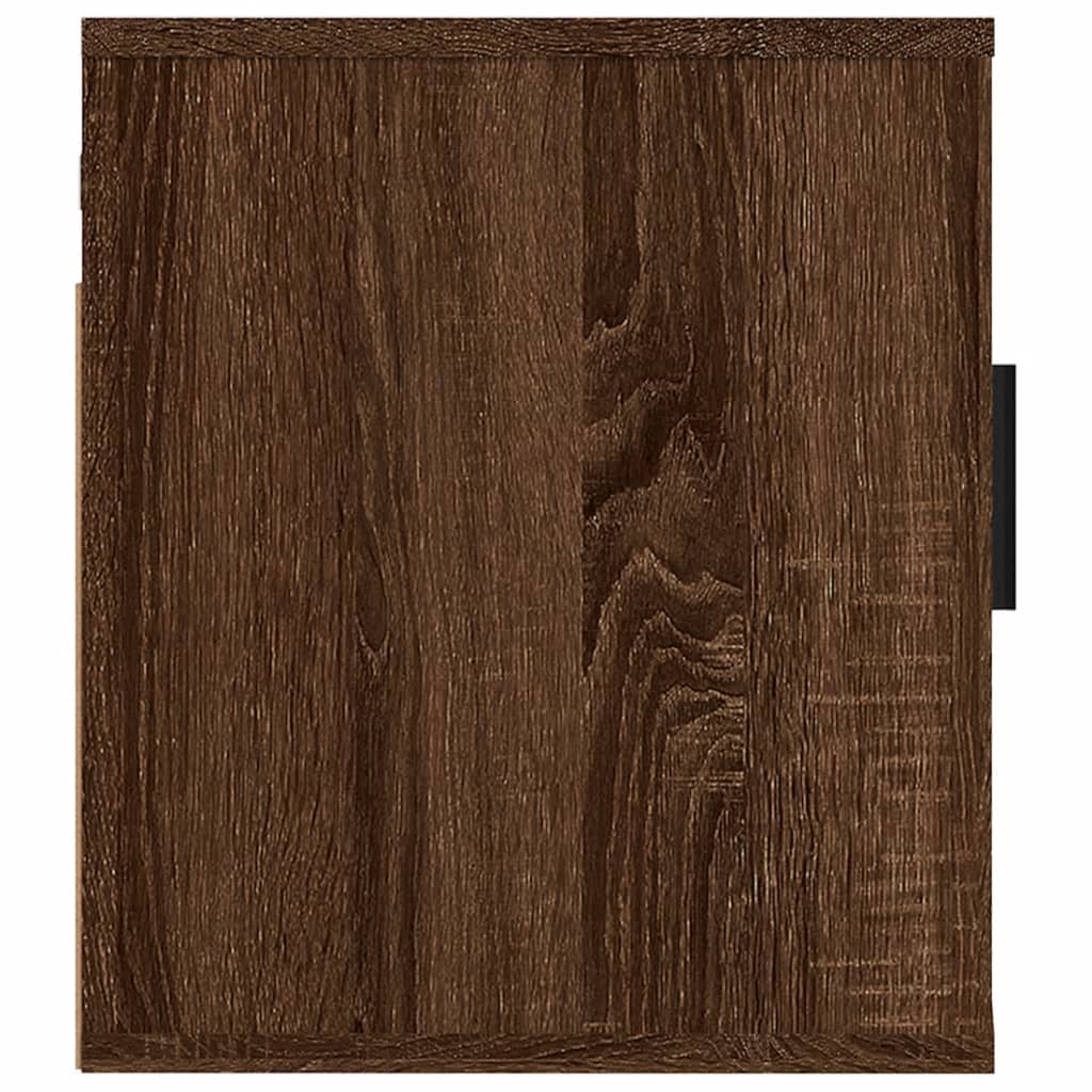 vidaXL 2 Piece Wall-mounted TV Cabinet Set Brown Oak 40x34,5x40 cm