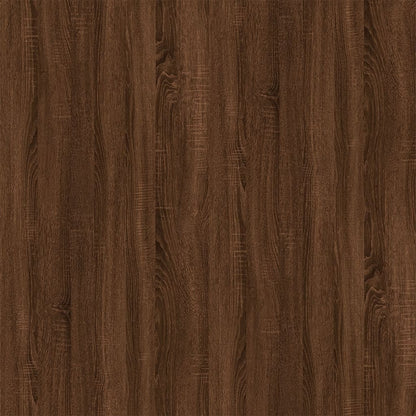 vidaXL 2 Piece Wall-mounted TV Cabinet Set Brown Oak 40x34,5x40 cm