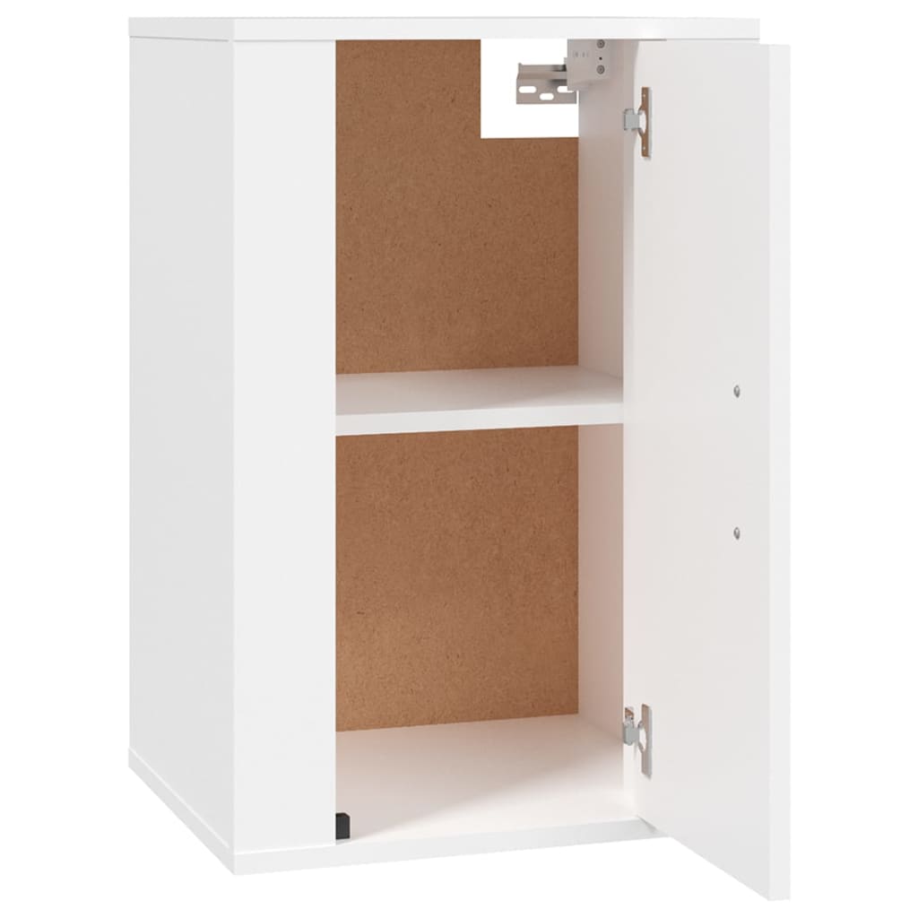 vidaXL 2 Piece Wall-mounted TV Cabinet Set White 40x34,5x60 cm