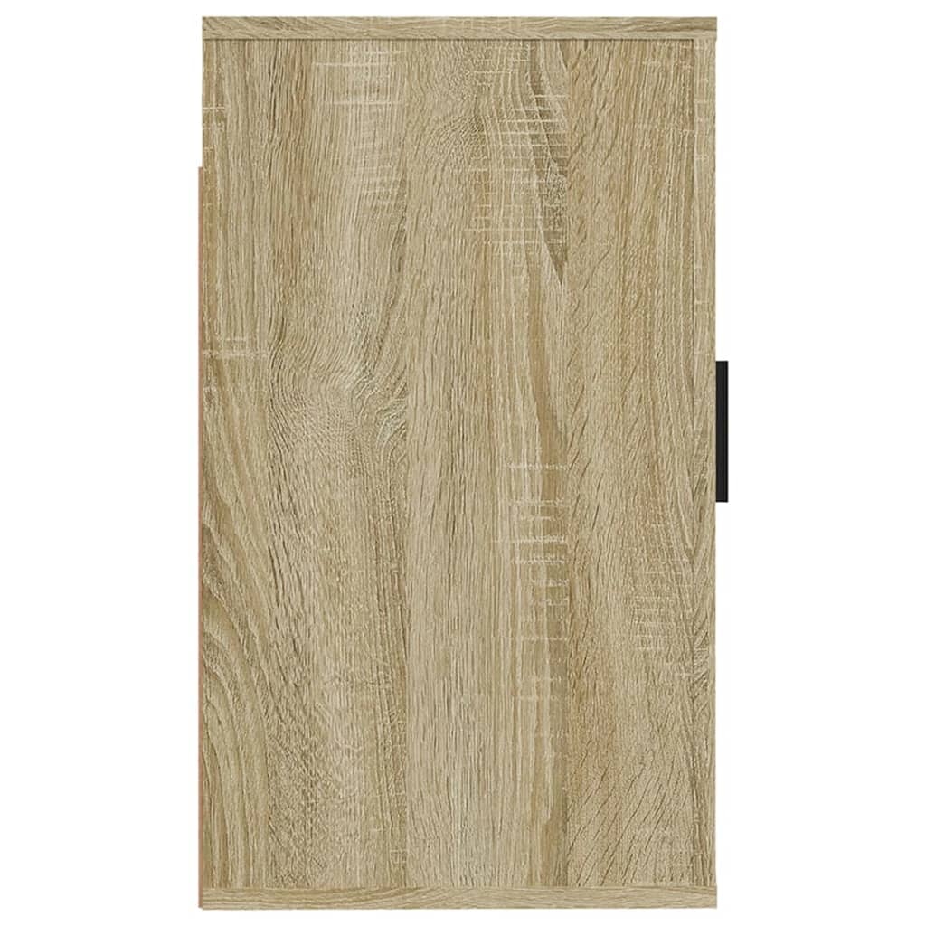 vidaXL 2 Piece Wall-mounted TV Cabinet Set Sonoma Oak 40x34,5x60 cm