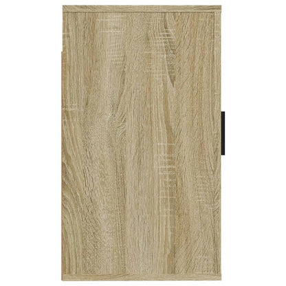 vidaXL 2 Piece Wall-mounted TV Cabinet Set Sonoma Oak 40x34,5x60 cm