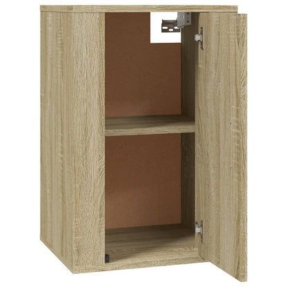 vidaXL 2 Piece Wall-mounted TV Cabinet Set Sonoma Oak 40x34,5x60 cm
