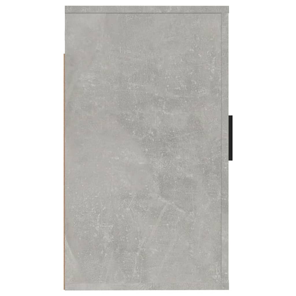 vidaXL Wall Mounted TV Cabinet Concrete Grey 40x34,5x60 cm