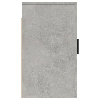 vidaXL Wall Mounted TV Cabinet Concrete Grey 40x34,5x60 cm