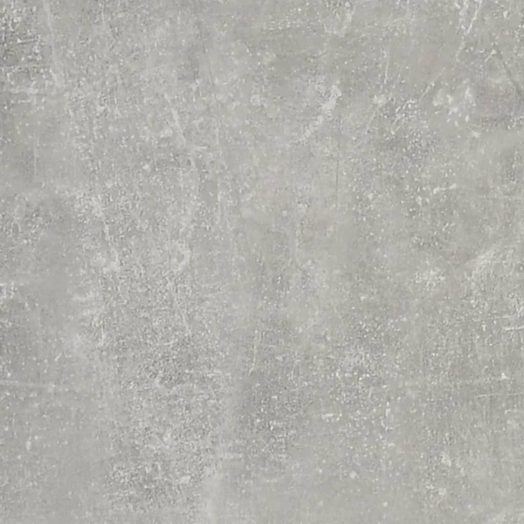 vidaXL Wall Mounted TV Cabinet Concrete Grey 40x34,5x60 cm