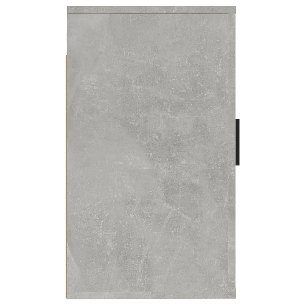 vidaXL 2 Piece Wall-mounted TV Cabinet Set Concrete Grey 40x34,5x60 cm