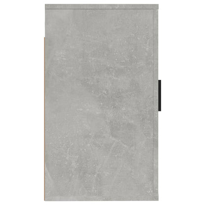 vidaXL 2 Piece Wall-mounted TV Cabinet Set Concrete Grey 40x34,5x60 cm
