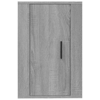 vidaXL 2 Piece Wall-mounted TV Cabinet Set Grey Sonoma 40x34,5x60 cm