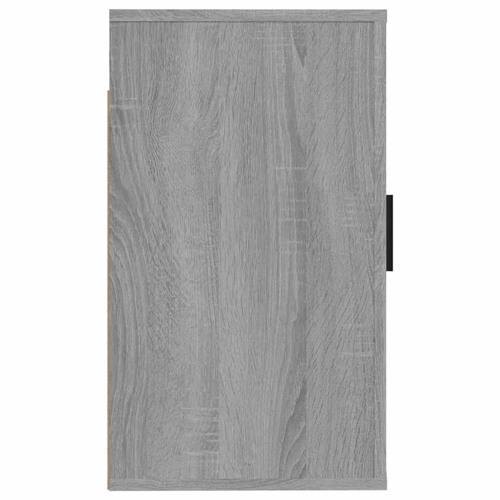 vidaXL 2 Piece Wall-mounted TV Cabinet Set Grey Sonoma 40x34,5x60 cm