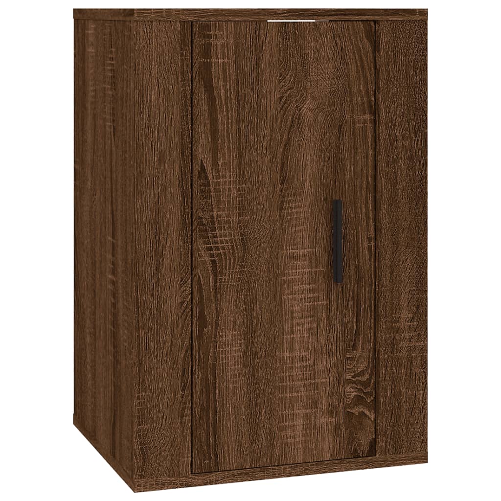 vidaXL Wall Mounted TV Cabinet Brown Oak 40x34,5x60 cm