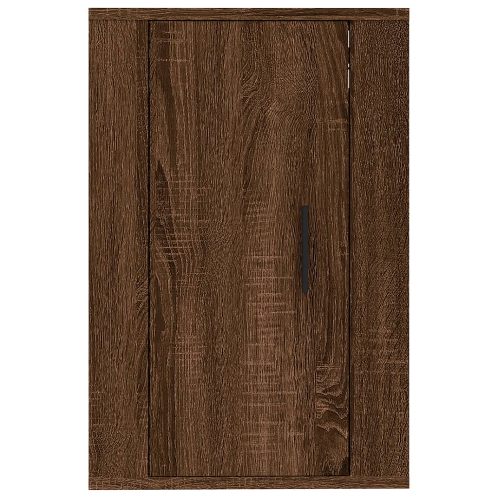 vidaXL Wall Mounted TV Cabinet Brown Oak 40x34,5x60 cm