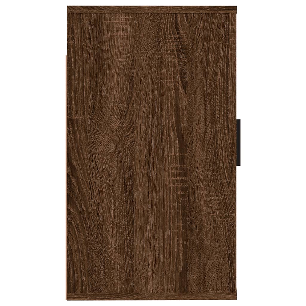 vidaXL Wall Mounted TV Cabinet Brown Oak 40x34,5x60 cm