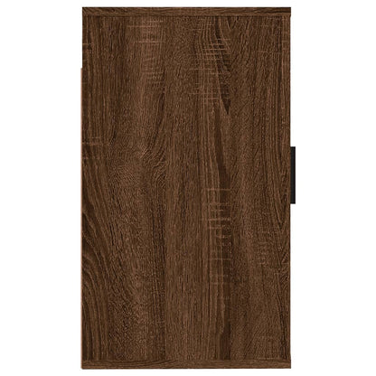 vidaXL Wall Mounted TV Cabinet Brown Oak 40x34,5x60 cm
