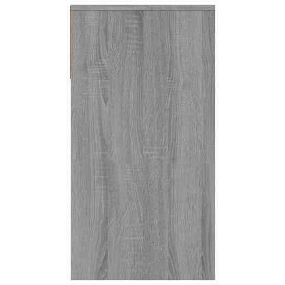 vidaXL Console Table Grey Sonoma 100x39x75 cm Engineered Wood