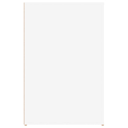 vidaXL Desk White 100x49x75 cm Engineered Wood
