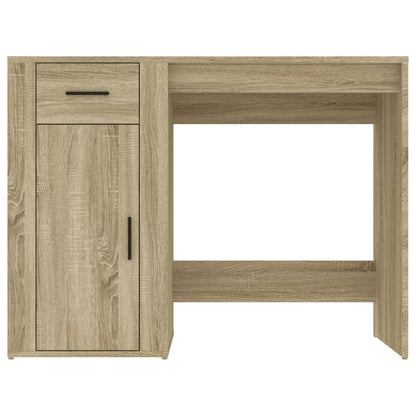 vidaXL Desk Sonoma Oak 100x49x75 cm Engineered Wood