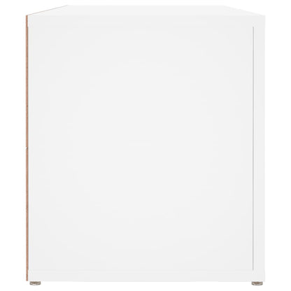 vidaXL TV Cabinet White 100x31.5x35 cm Engineered Wood