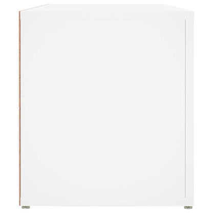 vidaXL TV Cabinet White 100x31,5x35 cm Engineered Wood