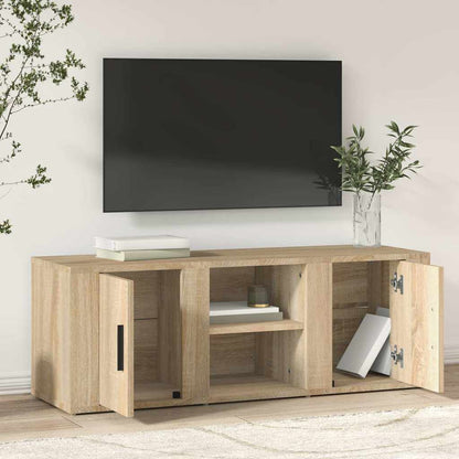 vidaXL TV Cabinet Sonoma Oak 100x31,5x35 cm Engineered Wood