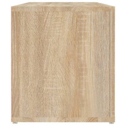 vidaXL TV Cabinet Sonoma Oak 100x31.5x35 cm Engineered Wood