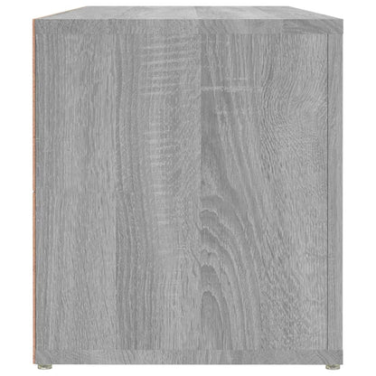 vidaXL TV Cabinet Grey Sonoma 100x31.5x35 cm Engineered Wood
