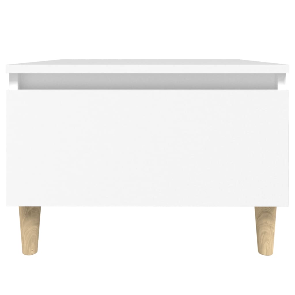 vidaXL Side Tables 2 pcs White 50x46x35 cm Engineered Wood
