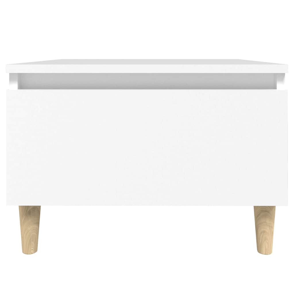 vidaXL Side Tables 2 pcs White 50x46x35 cm Engineered Wood
