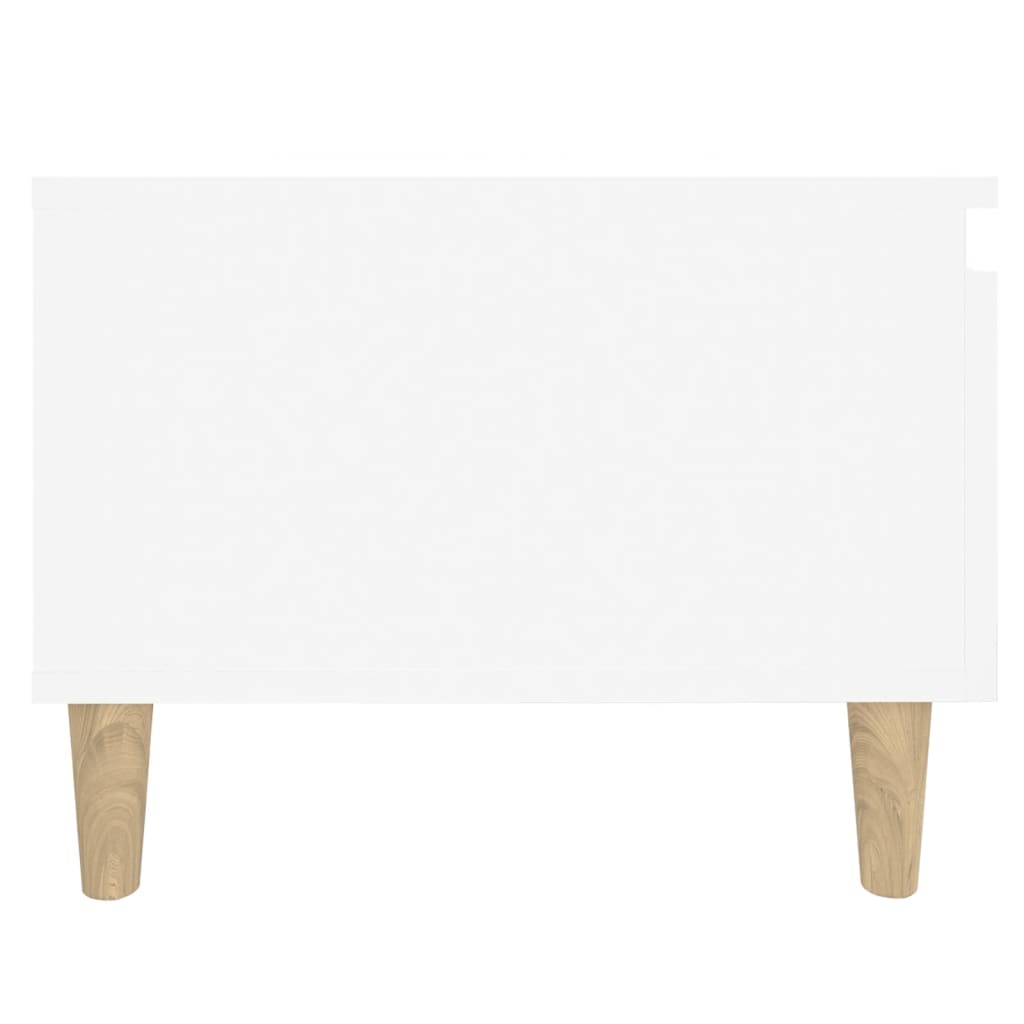 vidaXL Side Tables 2 pcs White 50x46x35 cm Engineered Wood
