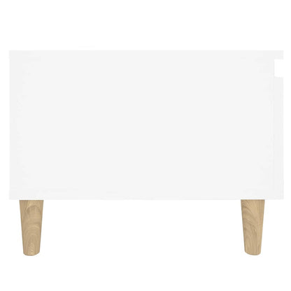 vidaXL Side Tables 2 pcs White 50x46x35 cm Engineered Wood