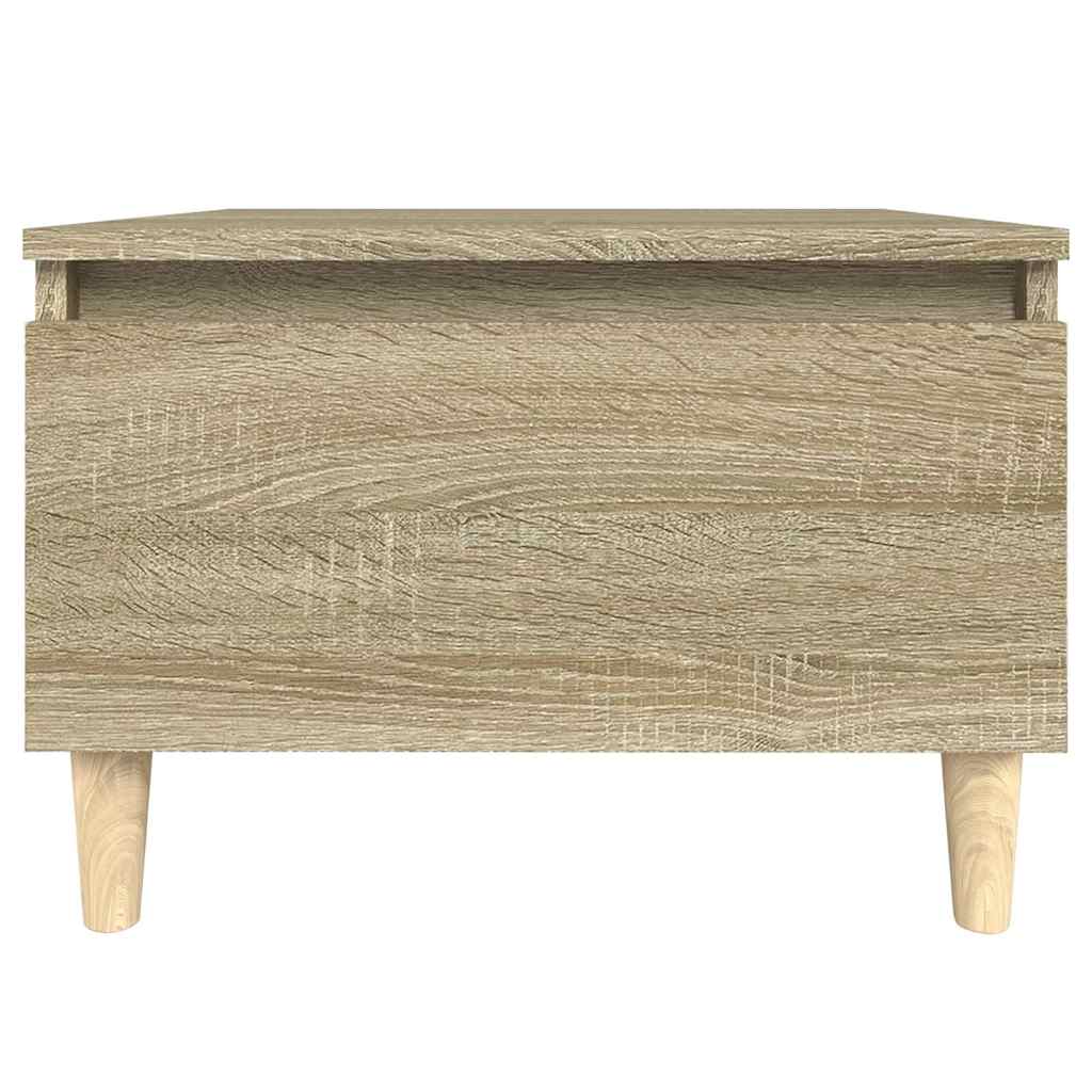 vidaXL Side Table Sonoma Oak 50x46x35 cm Engineered Wood