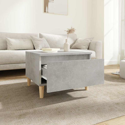 vidaXL Side Table Concrete Grey 50x46x35 cm Engineered Wood
