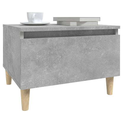 vidaXL Side Table Concrete Grey 50x46x35 cm Engineered Wood