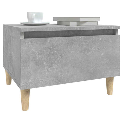 vidaXL Side Table Concrete Grey 50x46x35 cm Engineered Wood