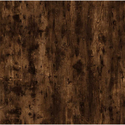 vidaXL Side Table Smoked Oak 50x46x35 cm Engineered Wood