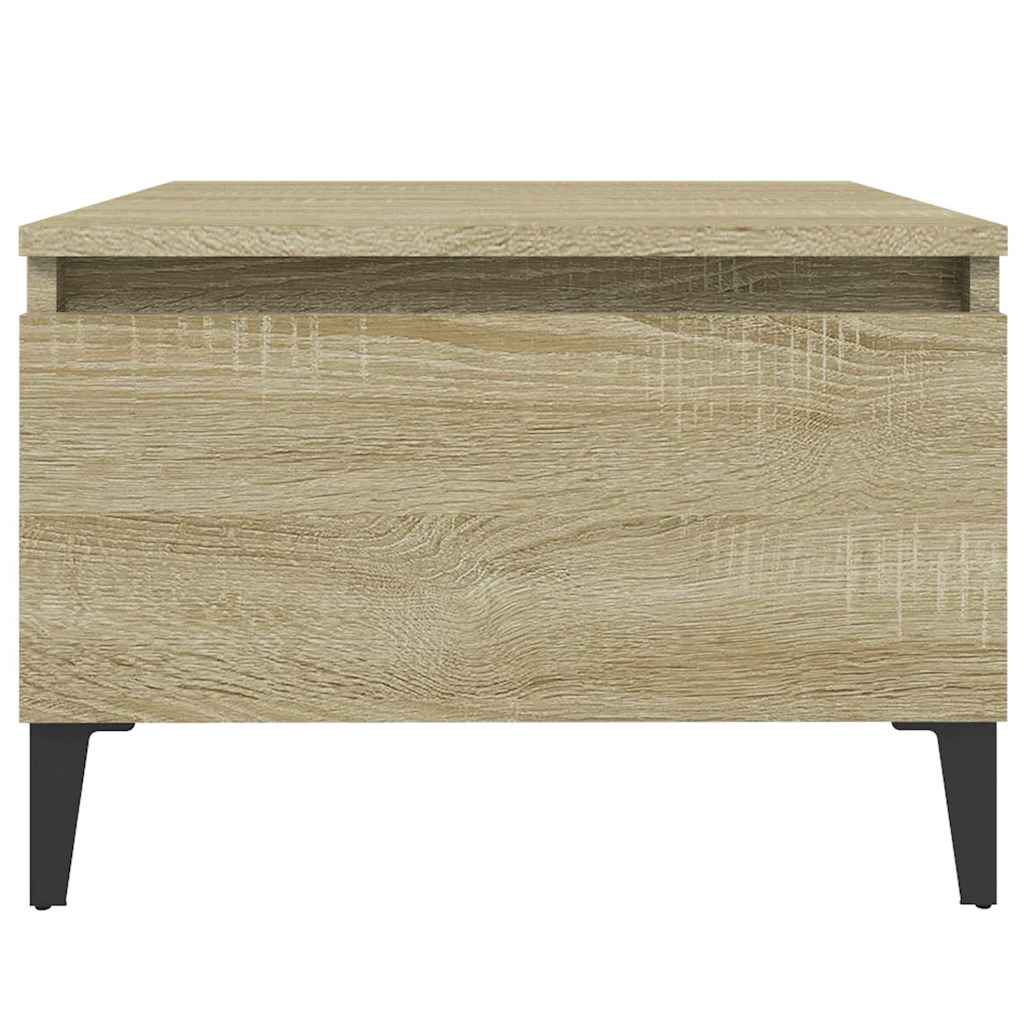 vidaXL Side Table Sonoma Oak 50x46x35 cm Engineered Wood
