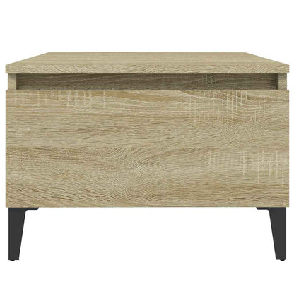 vidaXL Side Table Sonoma Oak 50x46x35 cm Engineered Wood