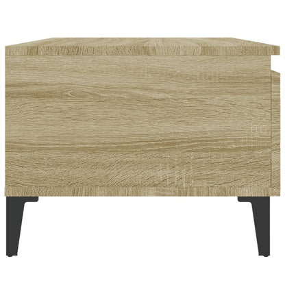 vidaXL Side Table Sonoma Oak 50x46x35 cm Engineered Wood