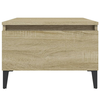 vidaXL Side Tables 2 pcs Sonoma Oak 50x46x35 cm Engineered Wood