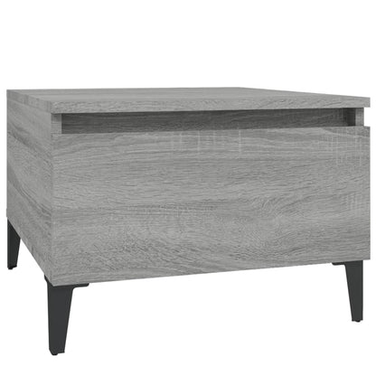vidaXL Side Tables 2 pcs Grey Sonoma 50x46x35 cm Engineered Wood