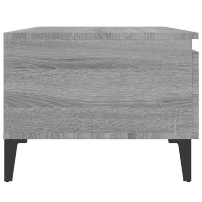 vidaXL Side Tables 2 pcs Grey Sonoma 50x46x35 cm Engineered Wood