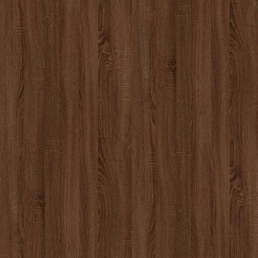 vidaXL Side Tables 2 pcs Brown Oak 50x46x35 cm Engineered Wood