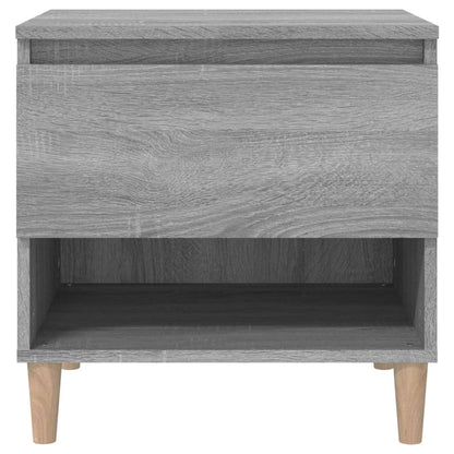 vidaXL Bedside Tables 2 pcs Grey Sonoma 50x46x50 Engineered Wood