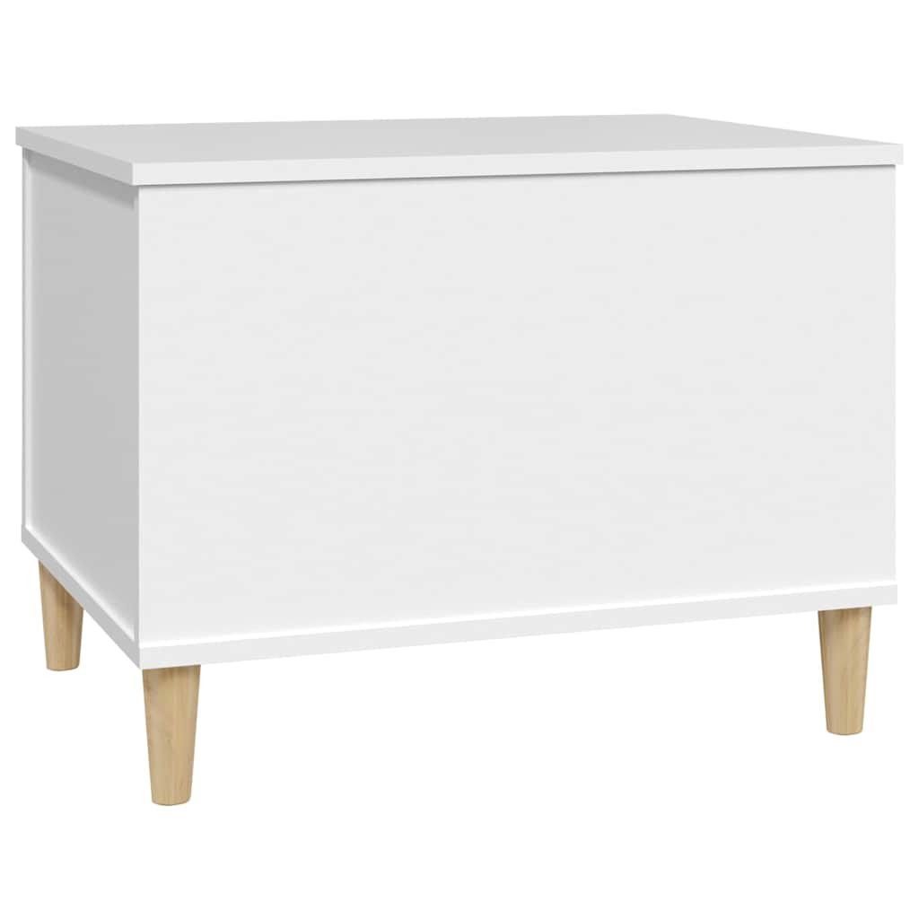 vidaXL Coffee Table White 60x44.5x45 cm Engineered Wood