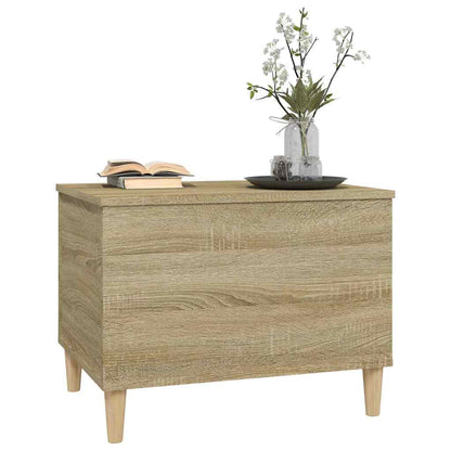 vidaXL Coffee Table Sonoma Oak 60x44,5x45 cm Engineered Wood