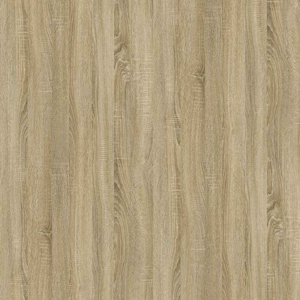 vidaXL Coffee Table Sonoma Oak 60x44,5x45 cm Engineered Wood