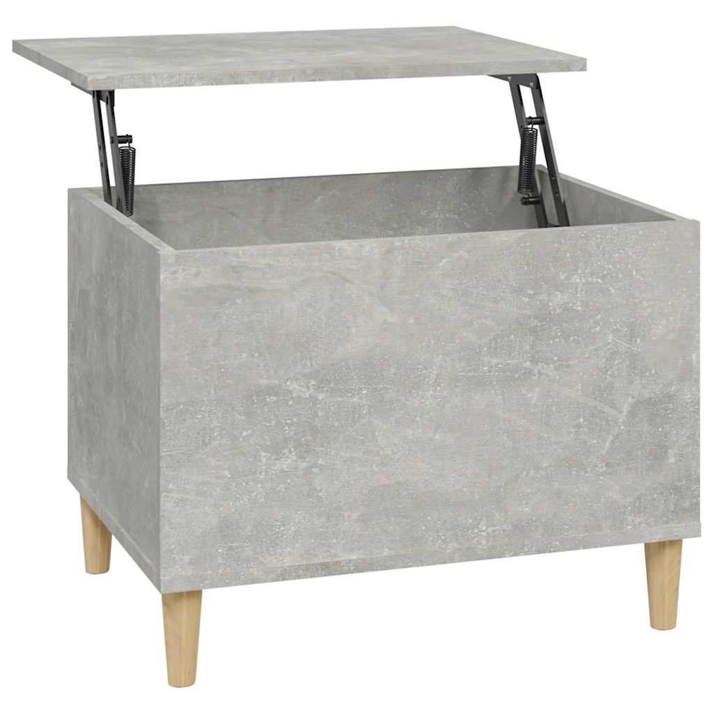 vidaXL Coffee Table Concrete Grey 60x44,5x45 cm Engineered Wood