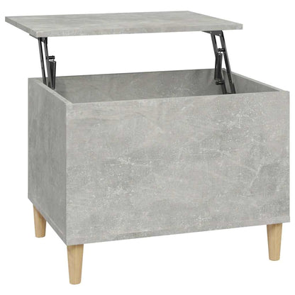 vidaXL Coffee Table Concrete Grey 60x44,5x45 cm Engineered Wood